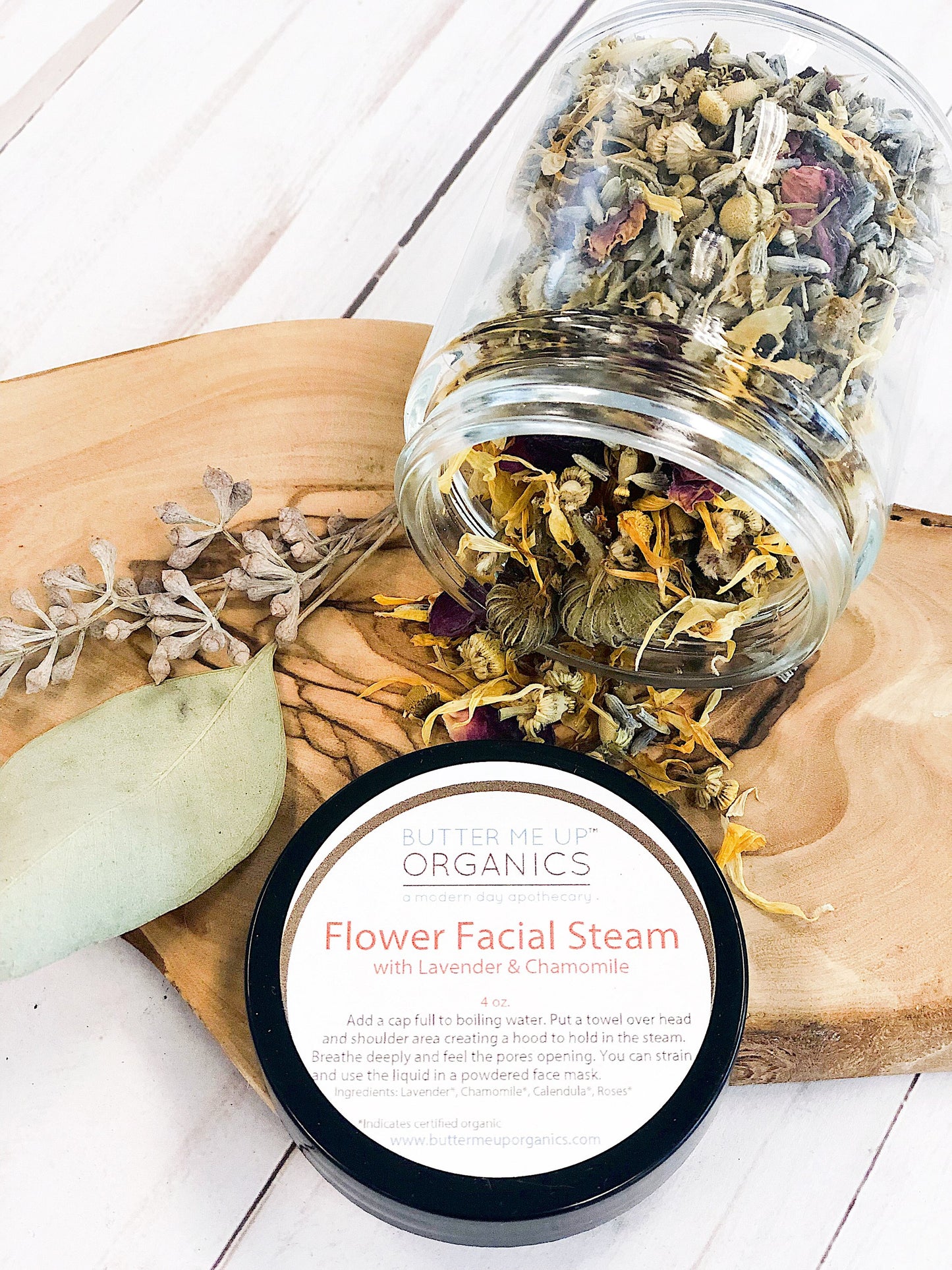 Organic Calming Healing Lavender Chamomile Facial Steam - Leisure Life USA