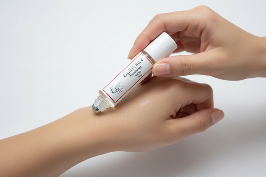 English Rose Natural Perfume Oil Roll-On | 7ml