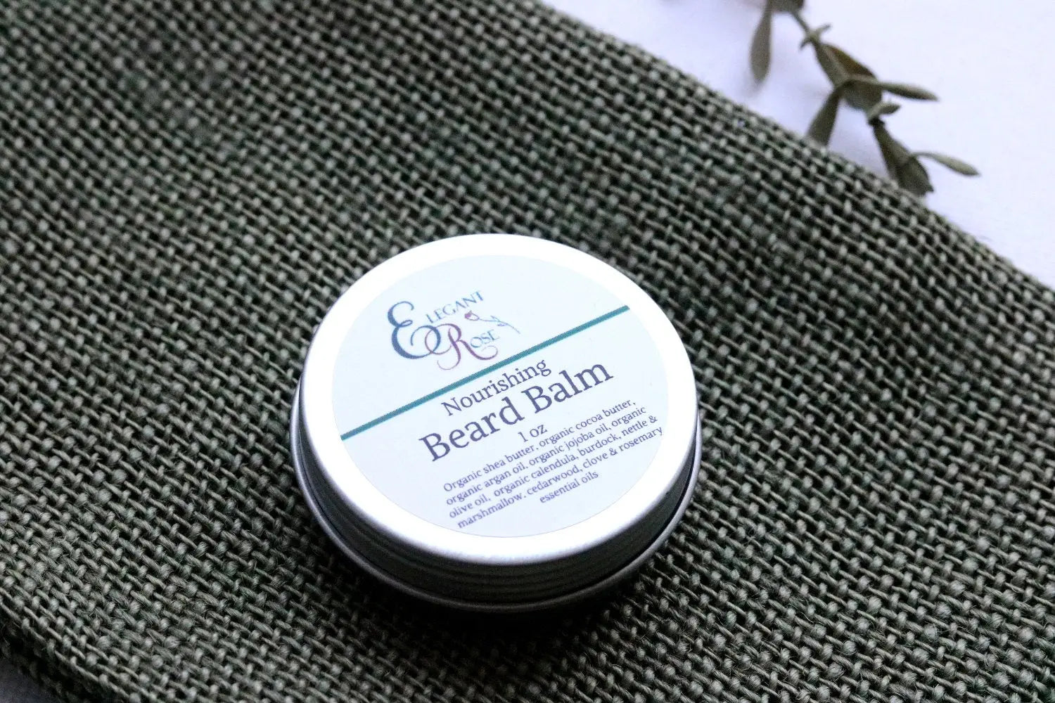 Organic Nourishing Beard Balm, Natural Beard Balm, - Leisure Life USA
