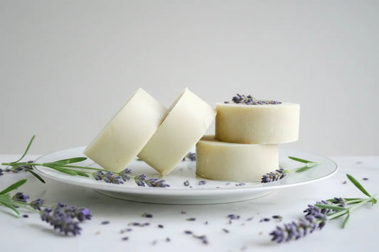 Lavender Shaving Soap Maroon Oliver