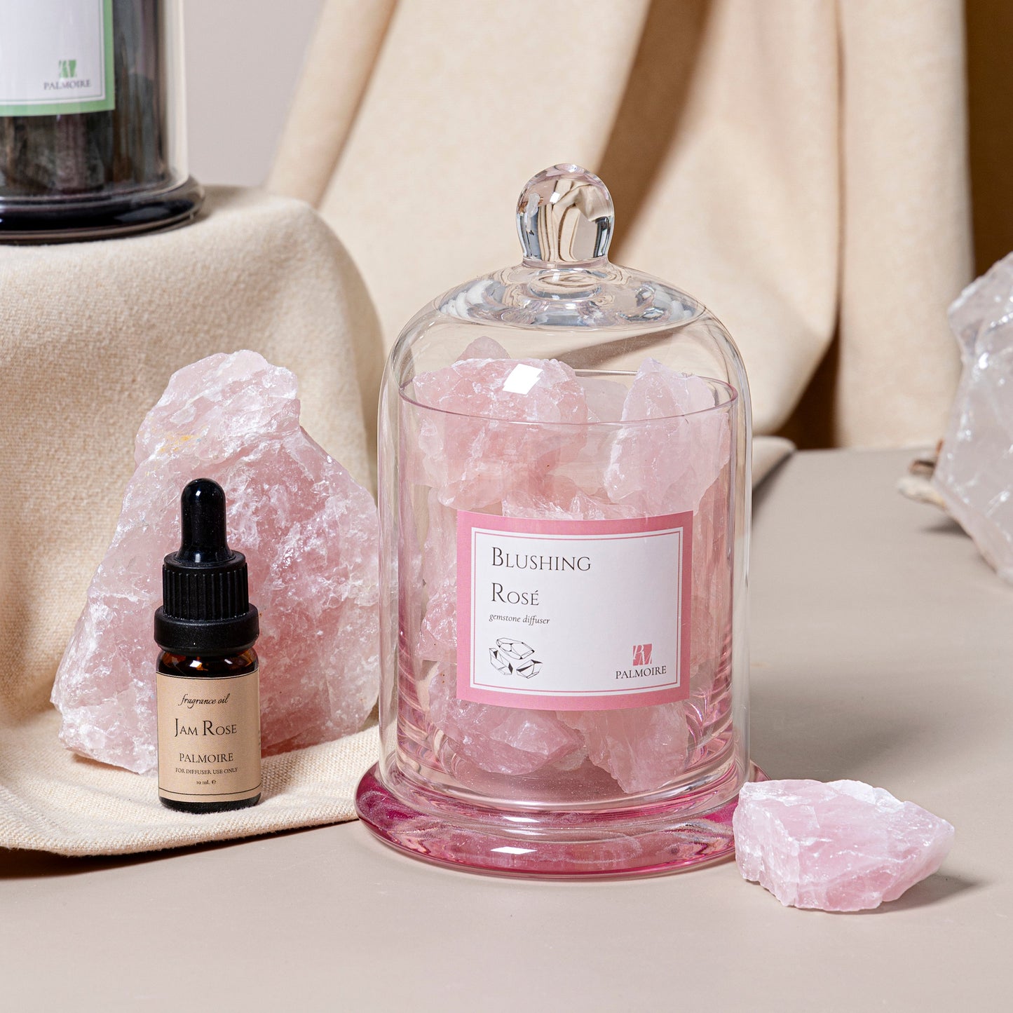 Blushing Rosé Gemstone Diffuser - Leisure Life USA