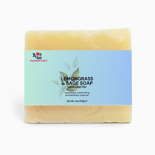 Lemongrass & Sage Soap - Leisure Life USA