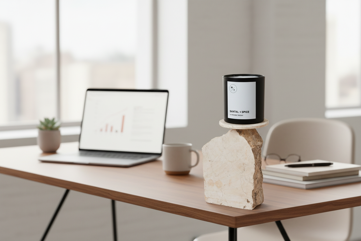 Modern Theory Apricot + Coconut Soy Wax Candle | Cotton Wick