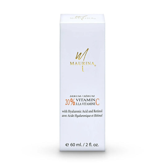 Face Serum - 20% Vitamin C Serum With Hyaluronic Acid And Retinol - Leisure Life USA