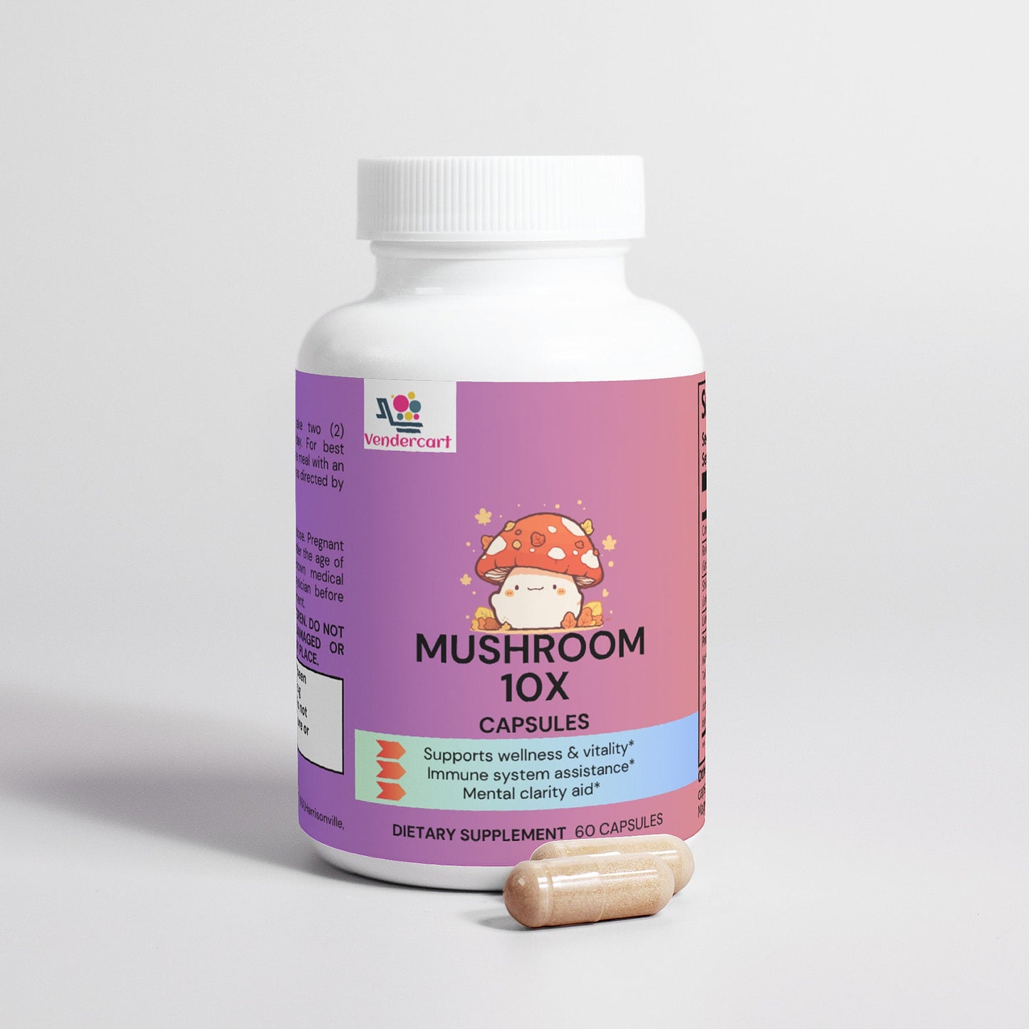 Mushroom Complex 10X Capsules - Leisure Life USA