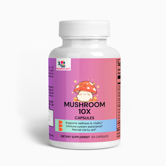 Mushroom Complex 10X Capsules - Leisure Life USA