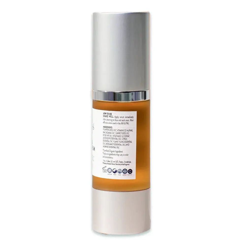 Organic Pumpkin + Vitamin E Serum - Instant Glow Treatment - Leisure Life USA