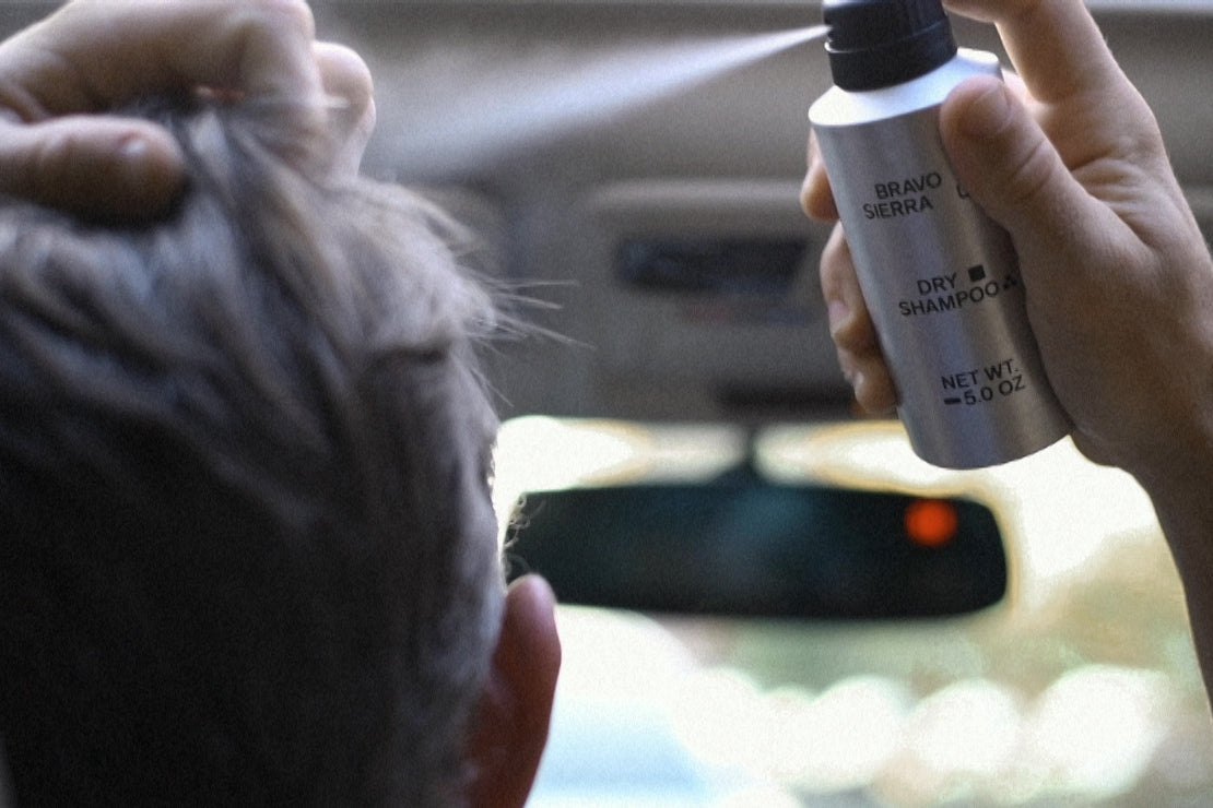Organic Dry Shampoo for Men Bravo Sierra