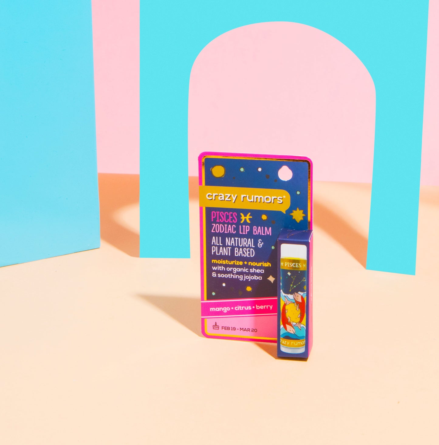 Pisces Zodiac Vegan Lip Balm - Leisure Life USA