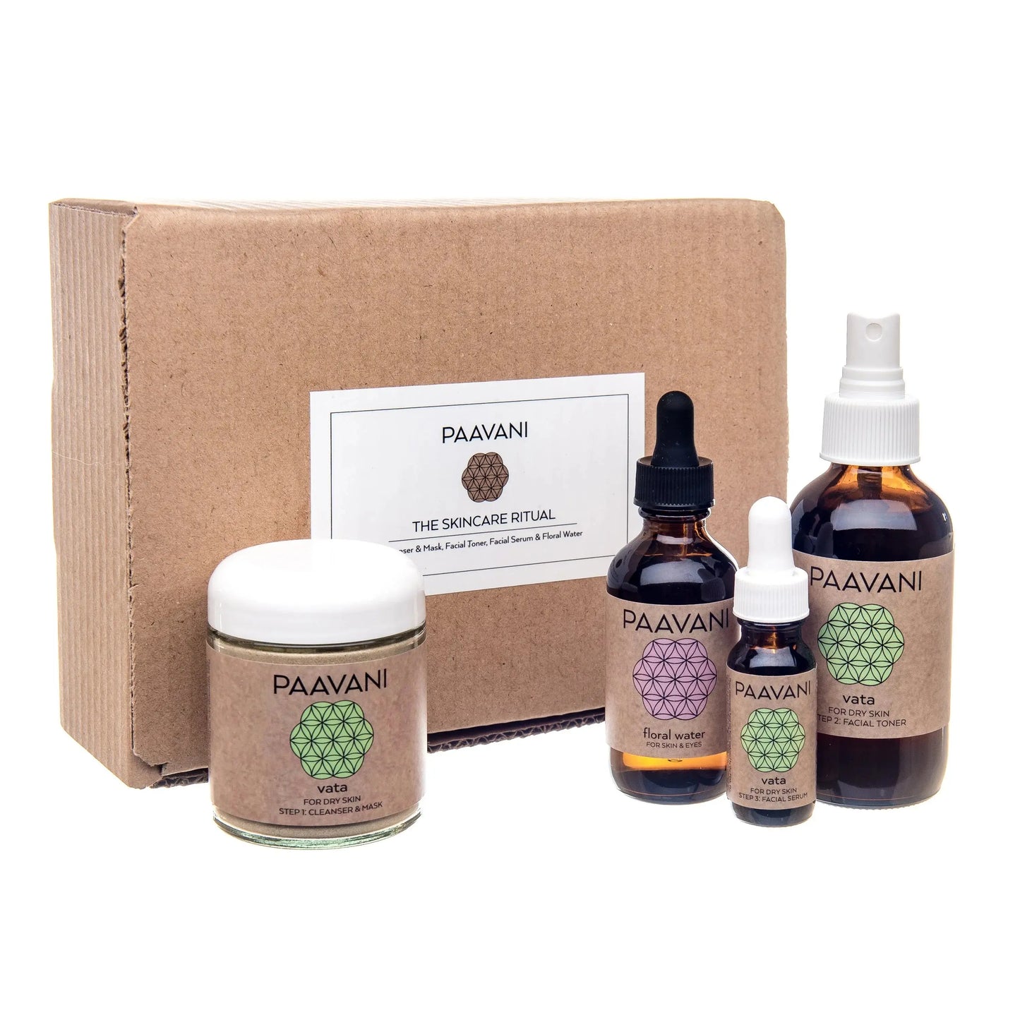 Vata Skincare Ritual | Ayurvedic Set for Dry & Delicate Skin - Leisure Life USA