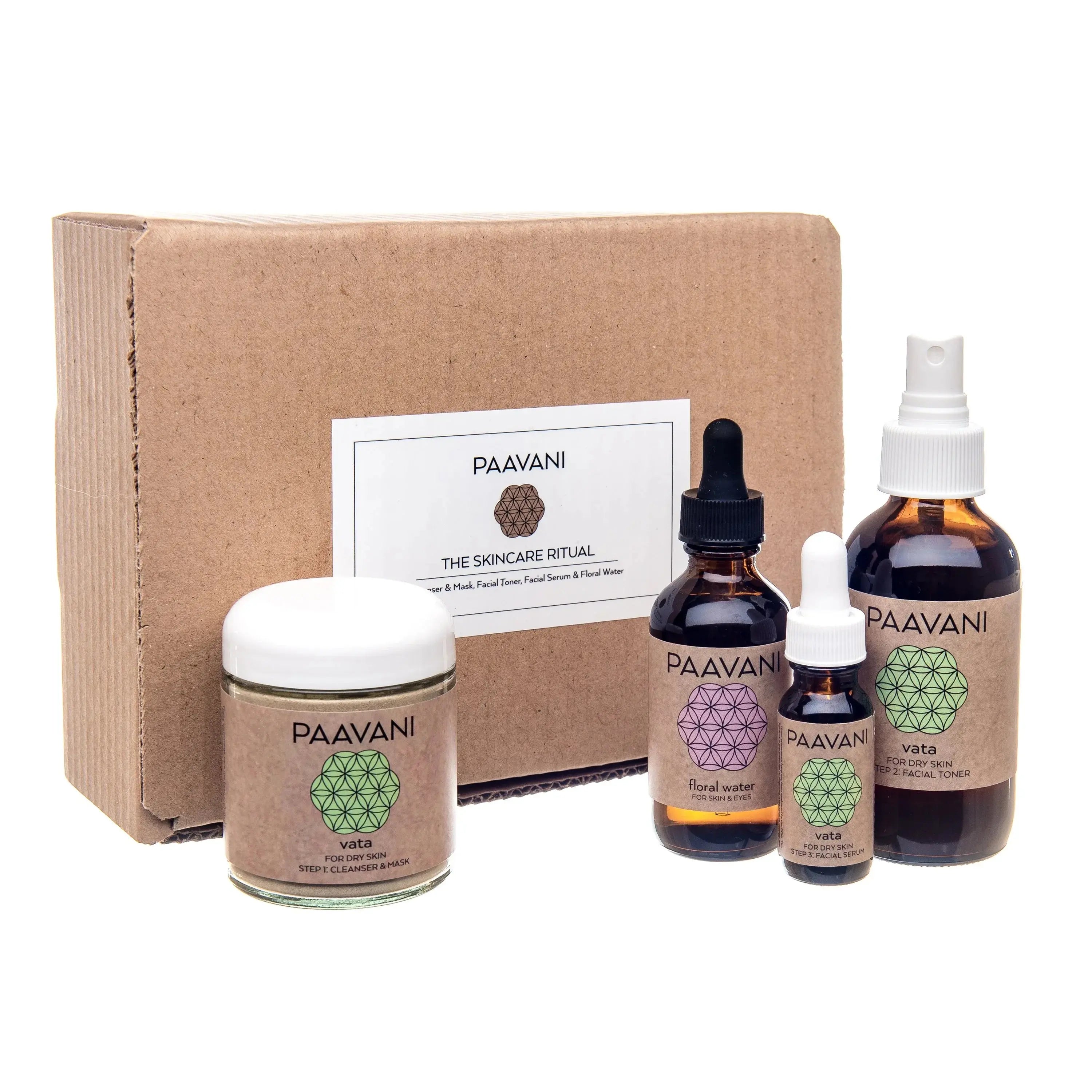 Vata Skincare Ritual | Ayurvedic Set for Dry & Delicate Skin - Leisure Life USA