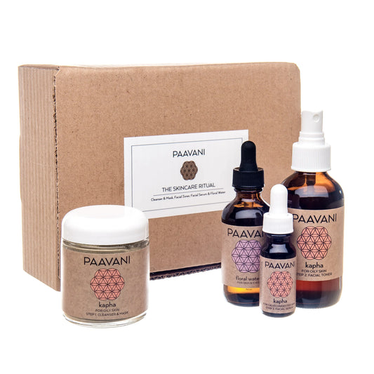 Kapha Skincare Ritual | Ayurvedic Set for Oily & Congested Skin - Leisure Life USA