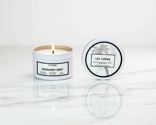 Rosemary Mint Coconut Wax Candle - Leisure Life USA