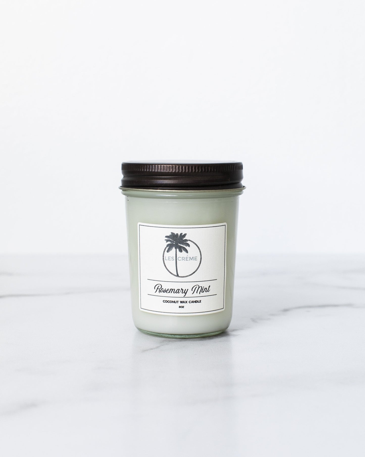 Rosemary Mint Coconut Wax Candle - Leisure Life USA