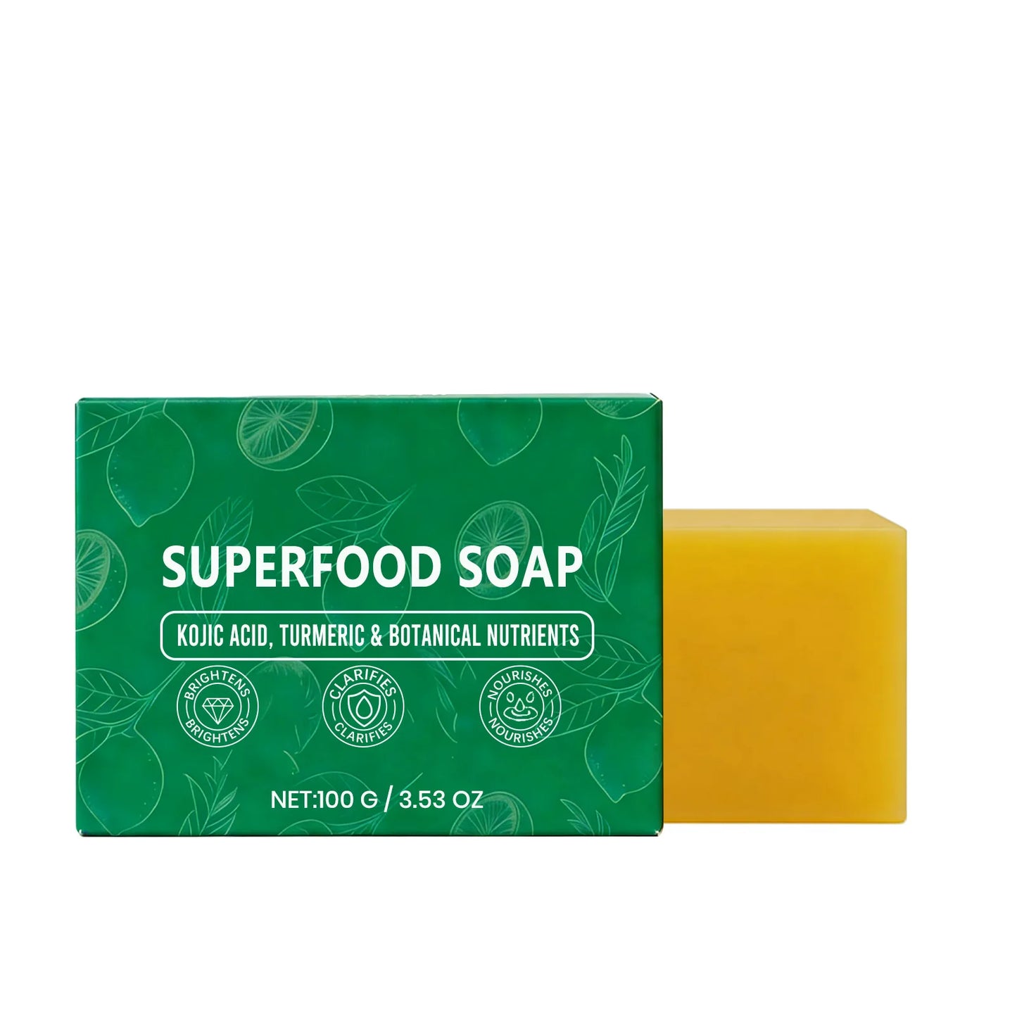 Natural Plant Extract Facial Soap - Mild Purifying for Skin Impurities, Gentle Oil Control & Silky Smooth Skin Feel