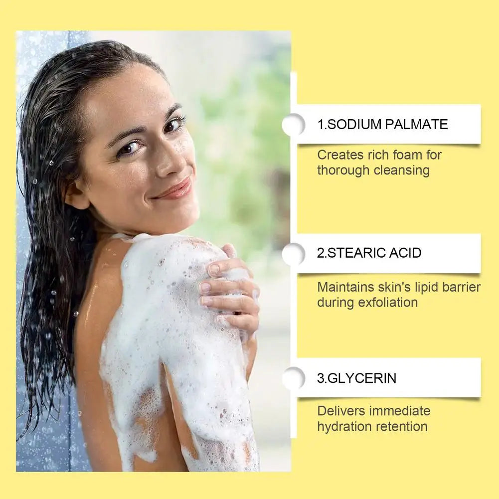 100g Gentle Body Soap Bar for Long-Lasting Freshness Daily Cleansing Natural Persimmon Soap for Effective Odor Control Skin Care
