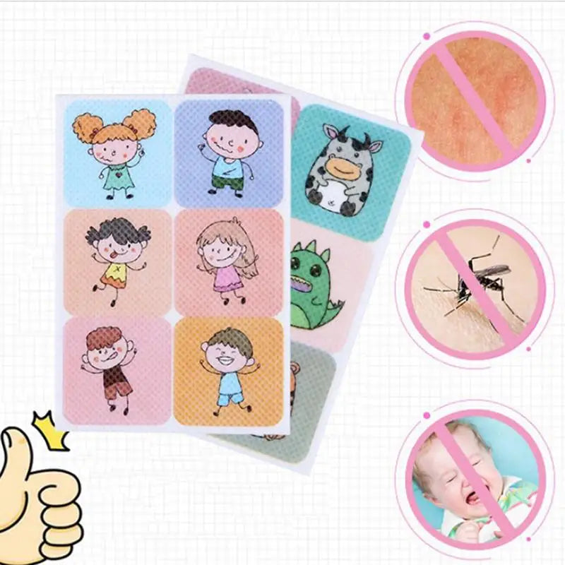 Cartoon Mosquito Patch 100% Natural Non Toxic Mosquito Repellent Anti-Mosquito Repellent Patch For Children