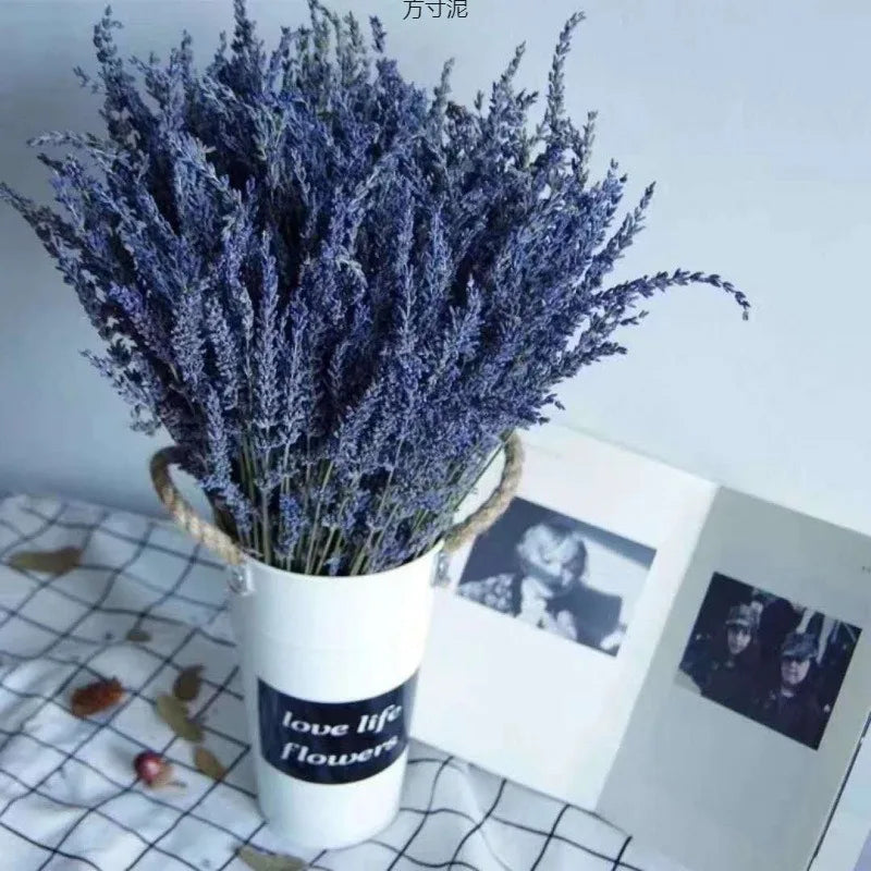 50/100g Natural Dried Lavender Flower Bundles for Wedding Party Decoration Home Aromatherapy DIY Crafts Gifts Photoshoot Props