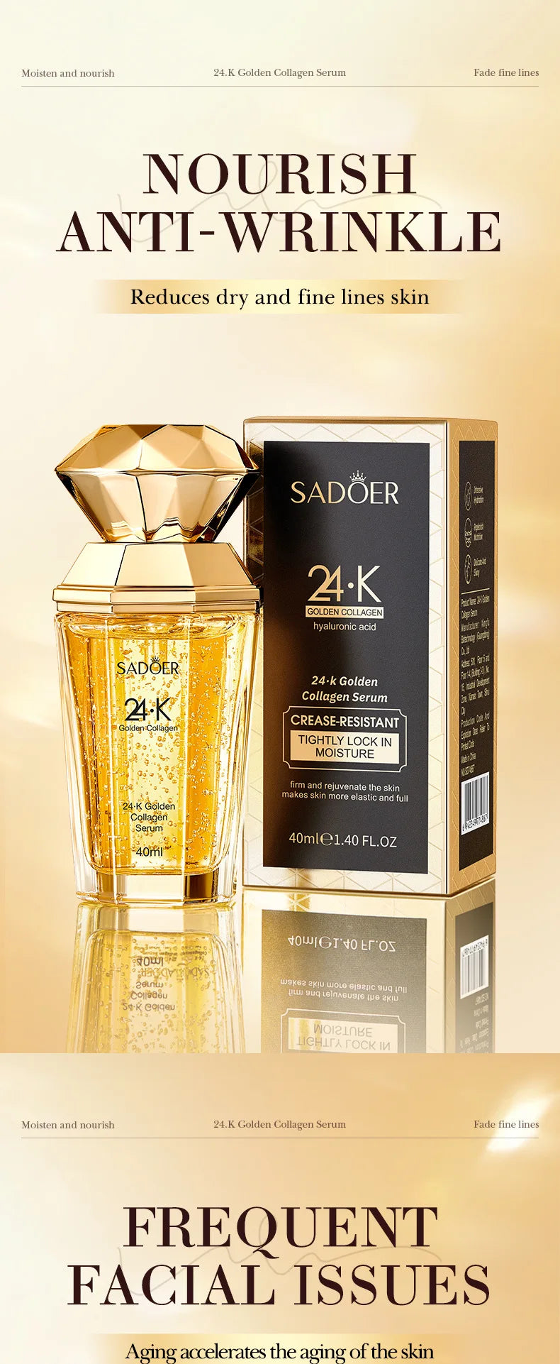 24K Golden Collagen Serum