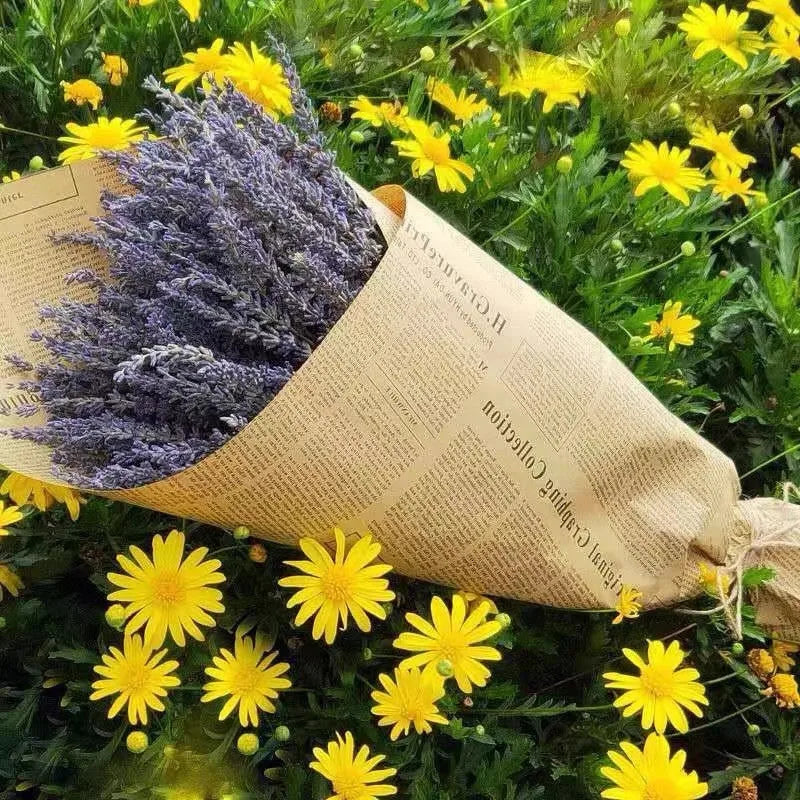 50/100g Natural Dried Lavender Flower Bundles for Wedding Party Decoration Home Aromatherapy DIY Crafts Gifts Photoshoot Props
