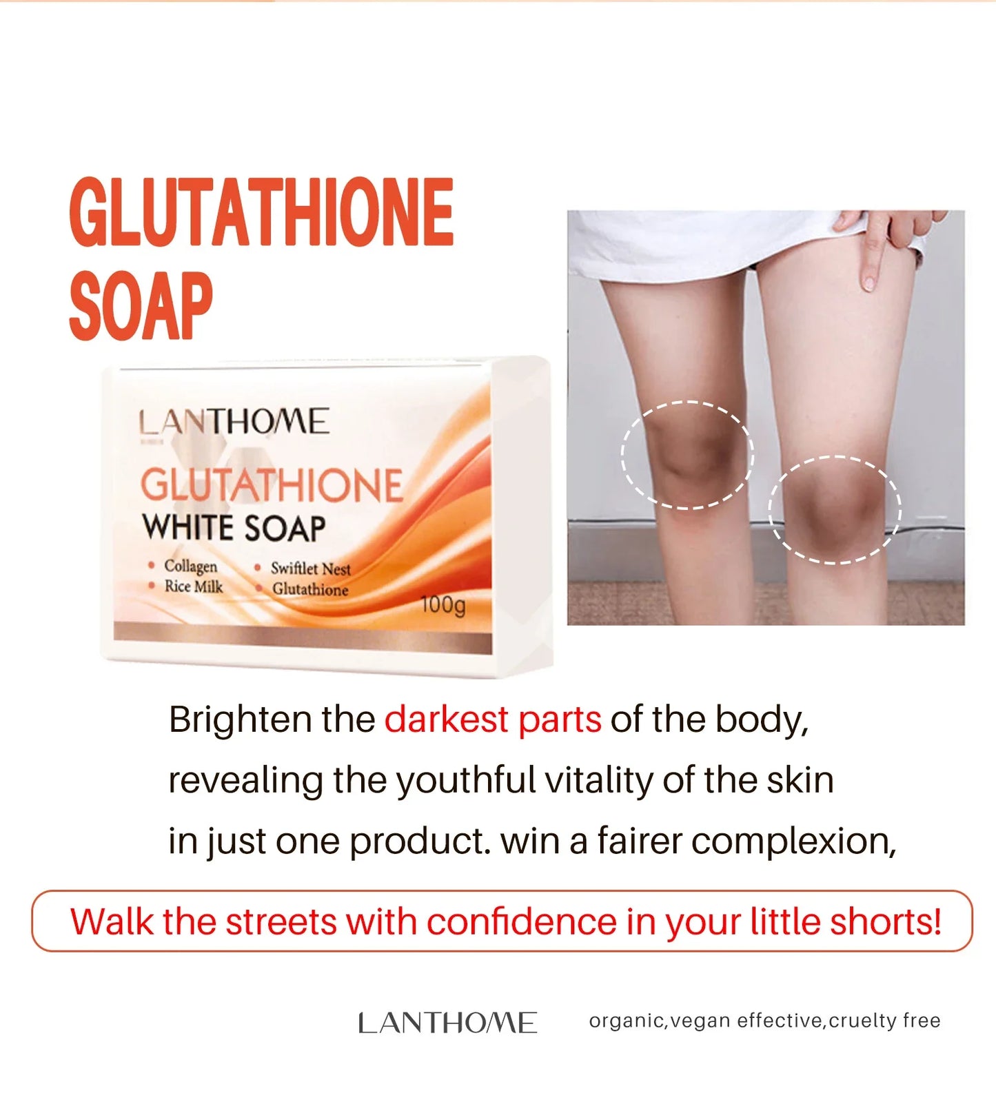 Lanthome Glutathione Soap Bar