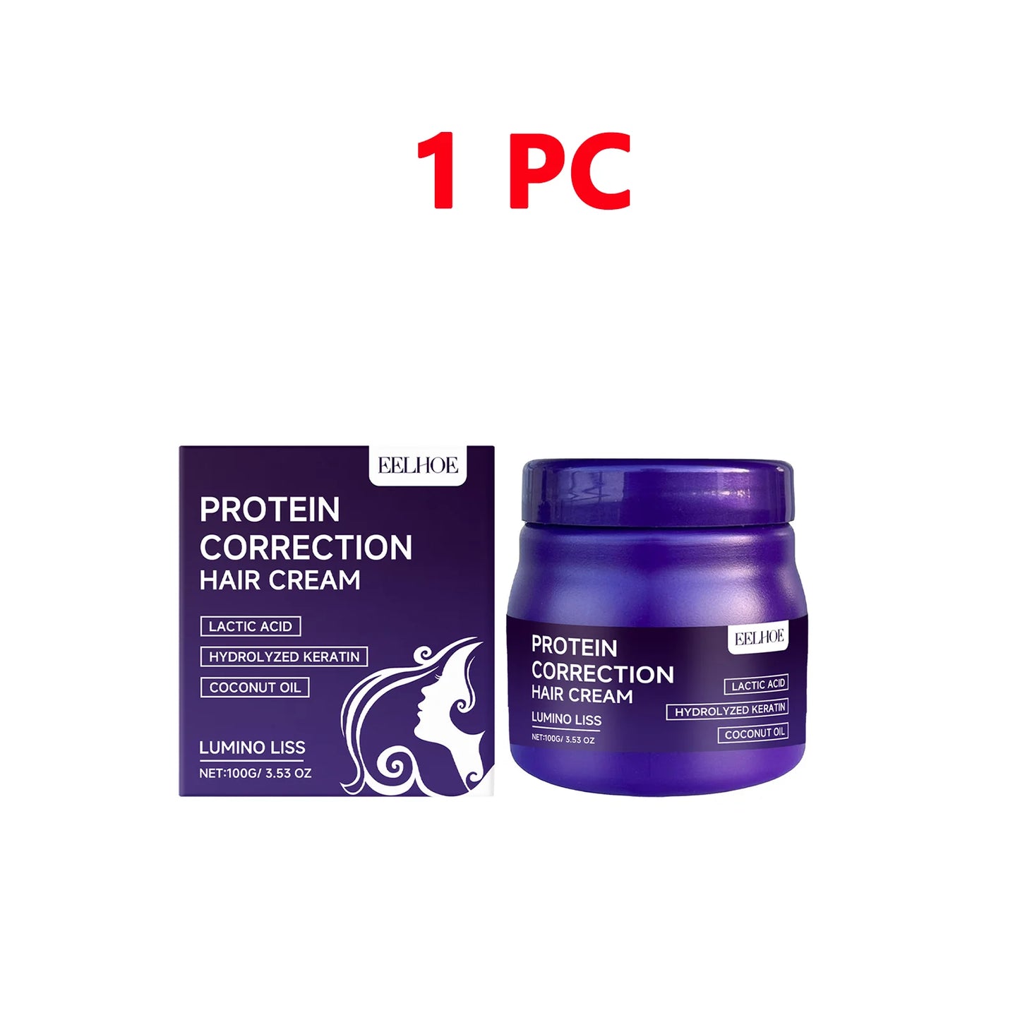 Keratin Protein Straightening Hair Mask Deep Repair for Dry Damaged Frizzy Hair Restore Softness Gloss Nourishing Hair Treatment