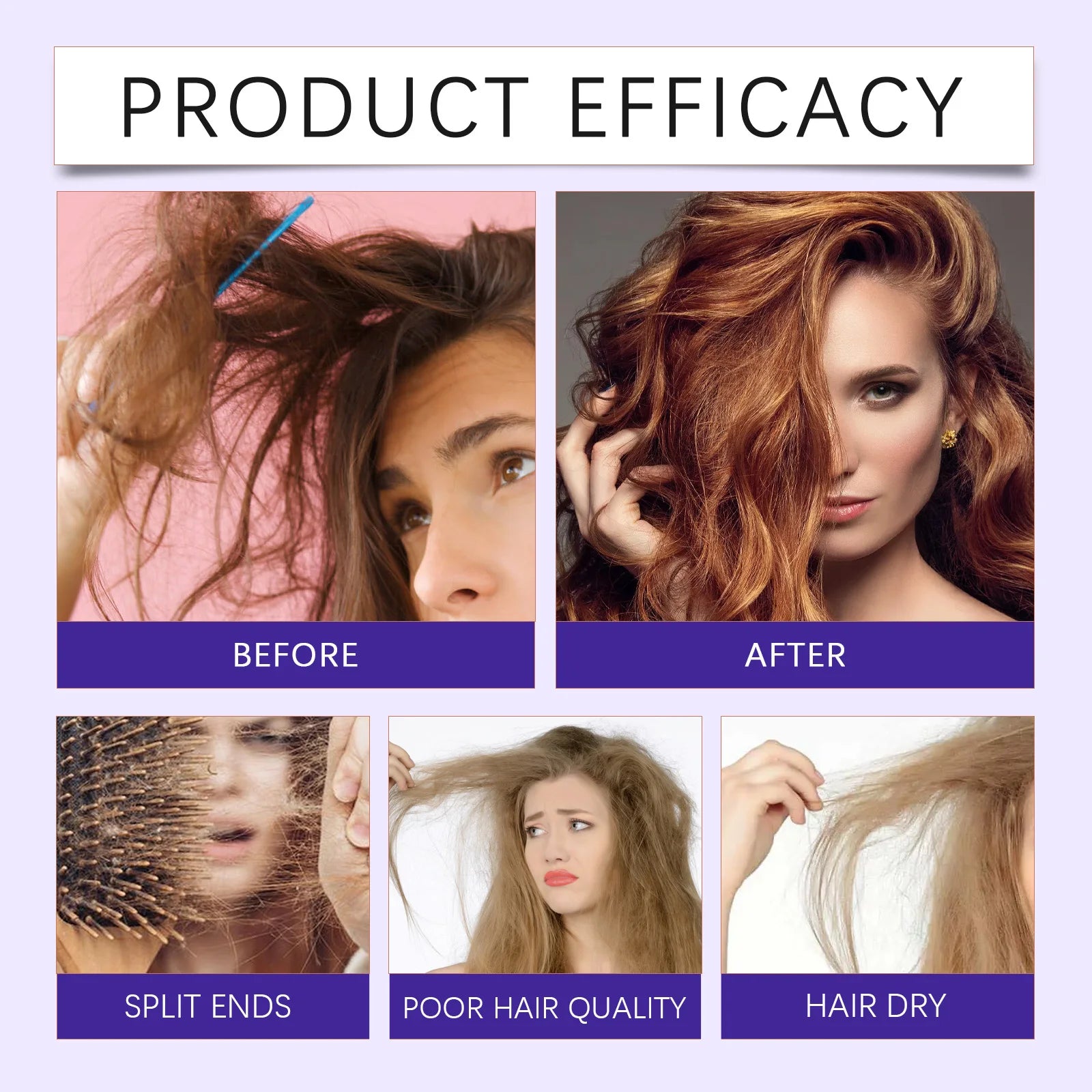 Keratin Protein Straightening Hair Mask Deep Repair for Dry Damaged Frizzy Hair Restore Softness Gloss Nourishing Hair Treatment