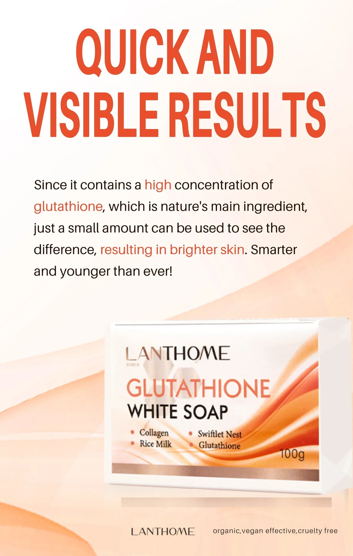 Lanthome Glutathione Soap Bar