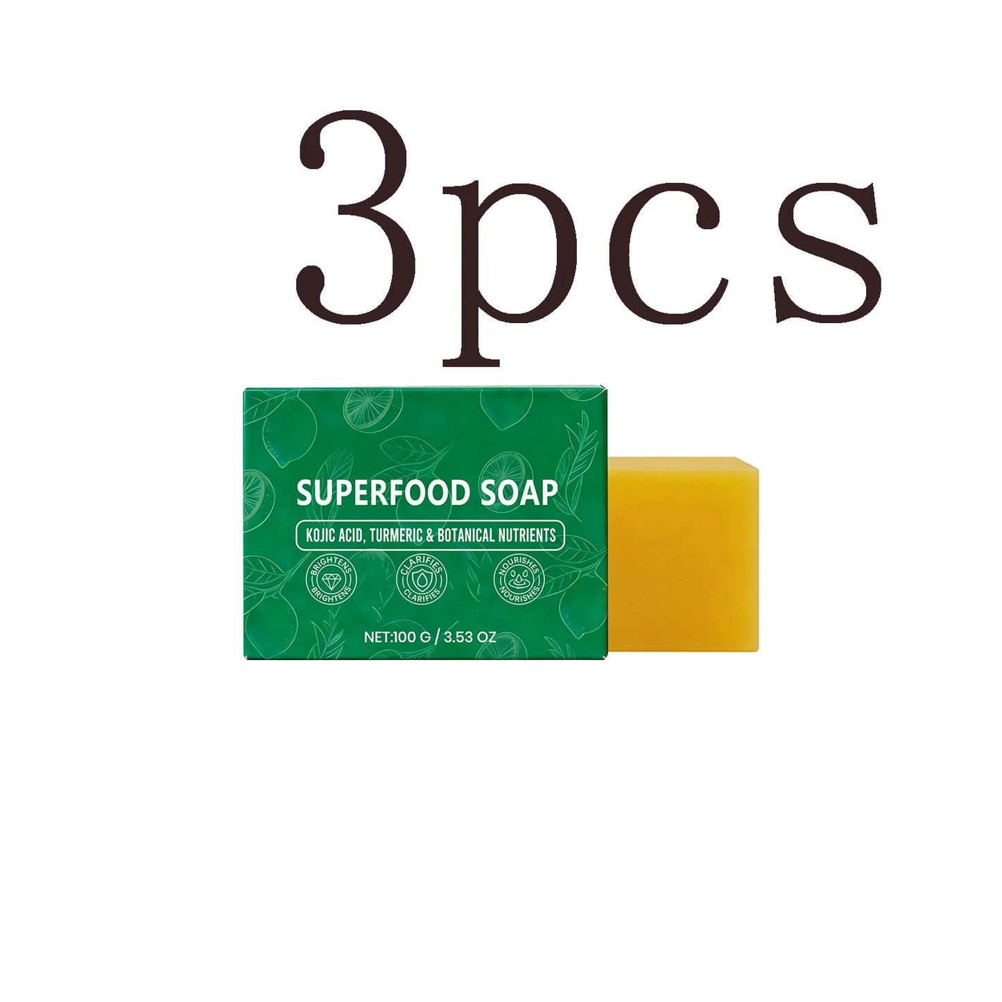 Natural Plant Extract Facial Soap - Mild Purifying for Skin Impurities, Gentle Oil Control & Silky Smooth Skin Feel