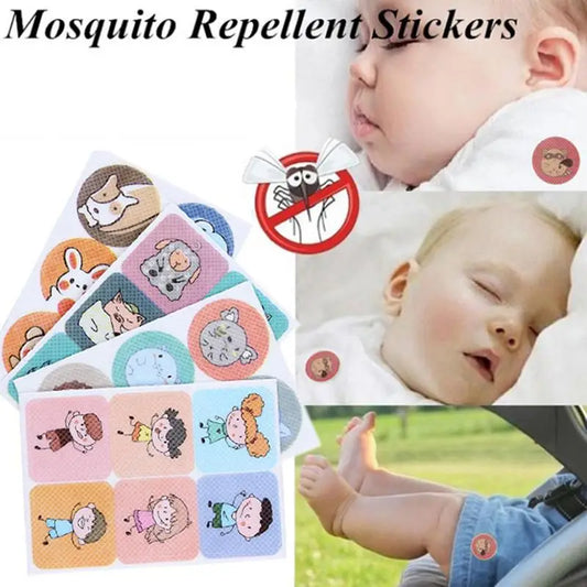 Cartoon Mosquito Patch 100% Natural Non Toxic Mosquito Repellent Anti-Mosquito Repellent Patch For Children