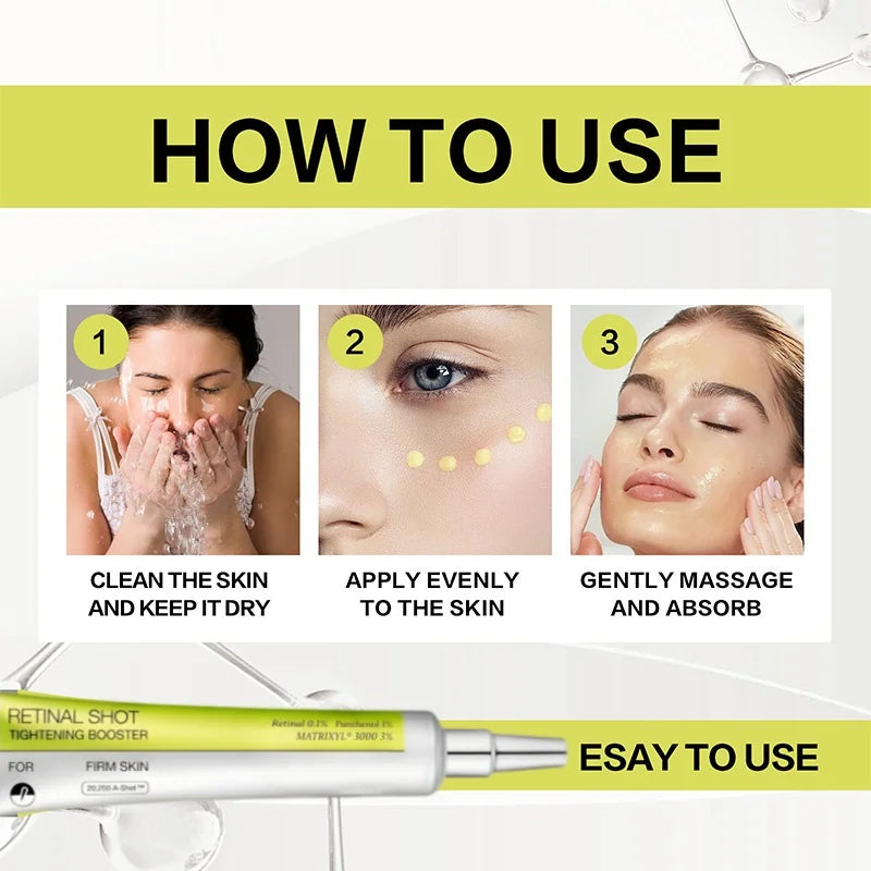 Korean Eye Cream For Anti-wrinkle & Age Retinol Eye Cream Remove Dark Circles Against Puffiness And Bags Hydrate Eye Care Cream
