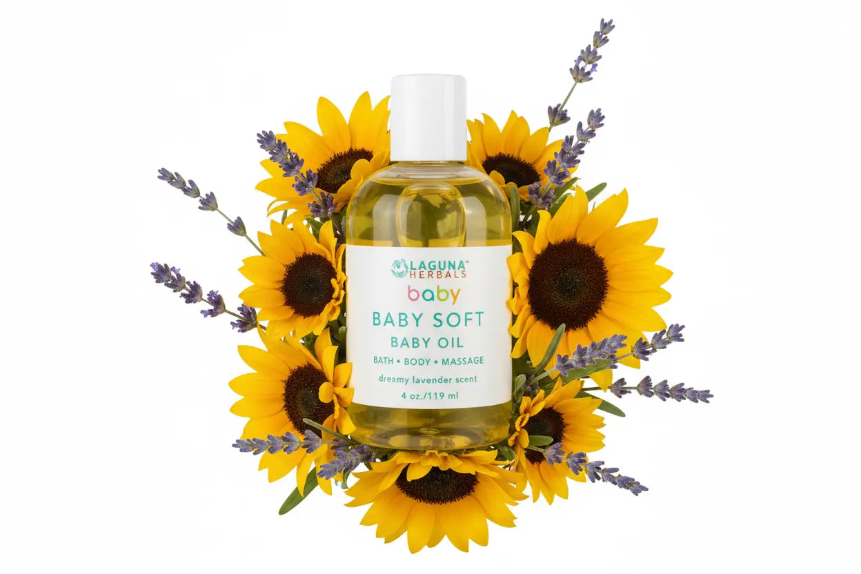 Organic Baby Oil + Botanicals Orchid Strawberry