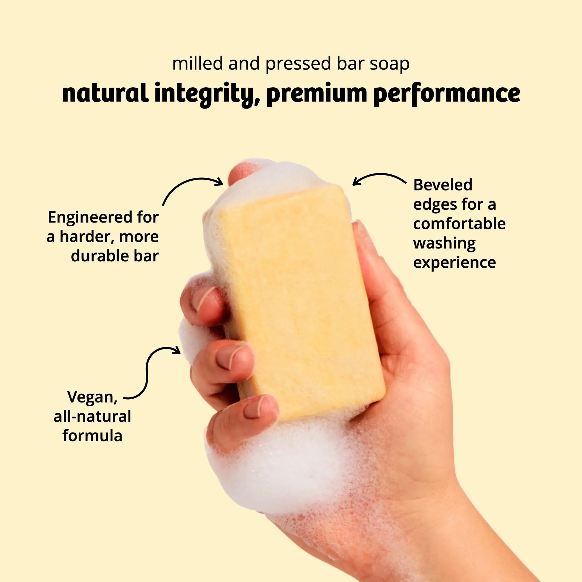 Purple Rain Exfoliating Oatmeal Body Bar Soap Sunniemade