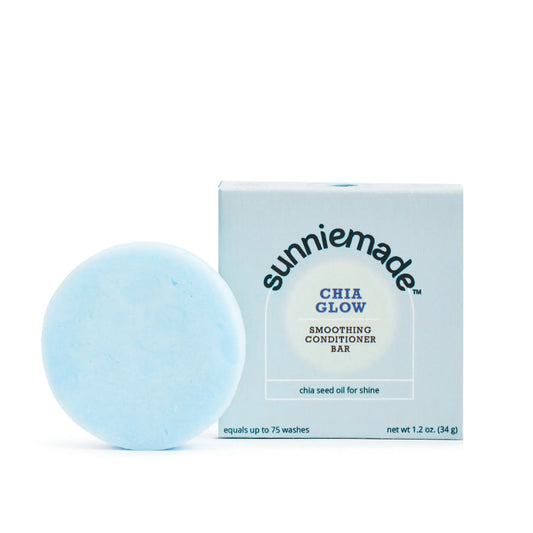 Sunniemade Chia Glow Smoothing Hair Conditioner Bar Sunniemade