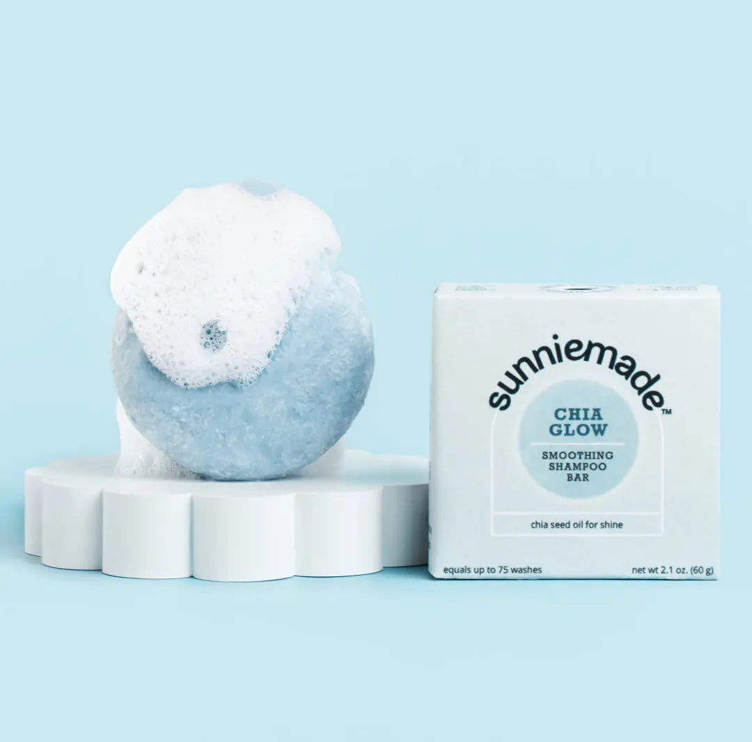 Sunniemade Chia Glow Smoothing Shampoo Bar Sunniemade