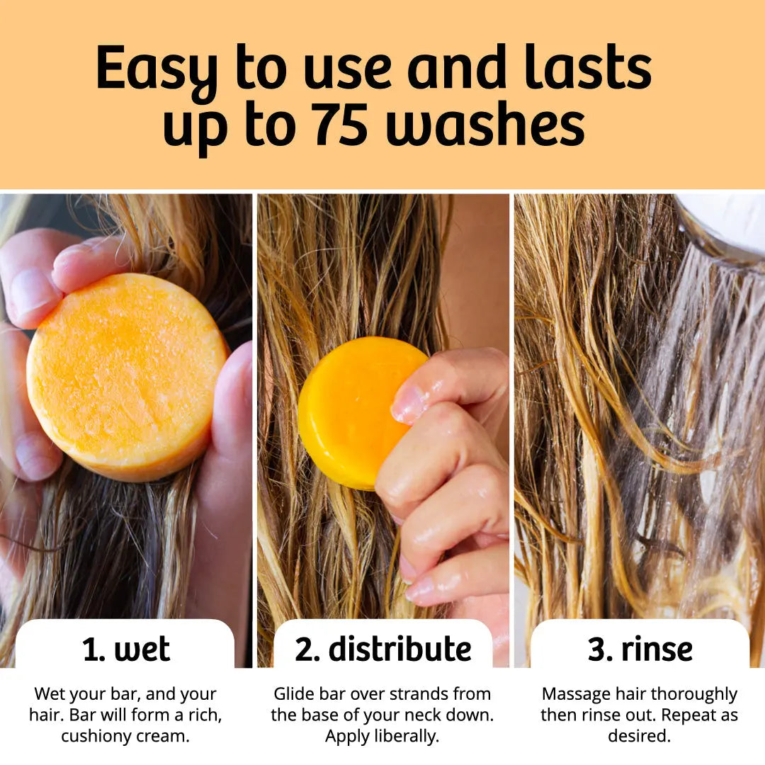 Sunniemade Chia Glow Smoothing Hair Conditioner Bar Sunniemade