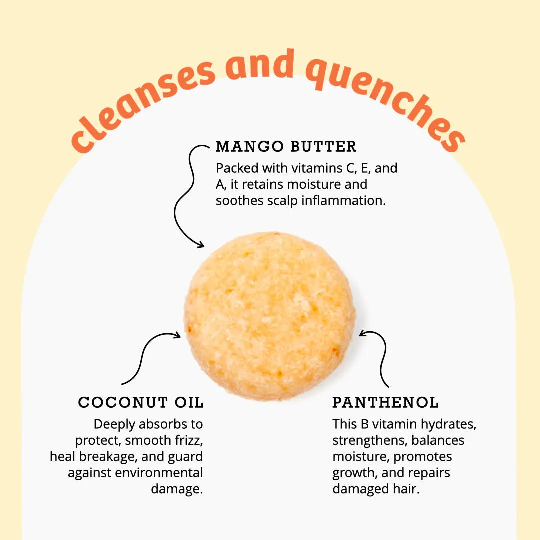Sunniemade Mighty Mango Moisturizing Shampoo Bar Sunniemade