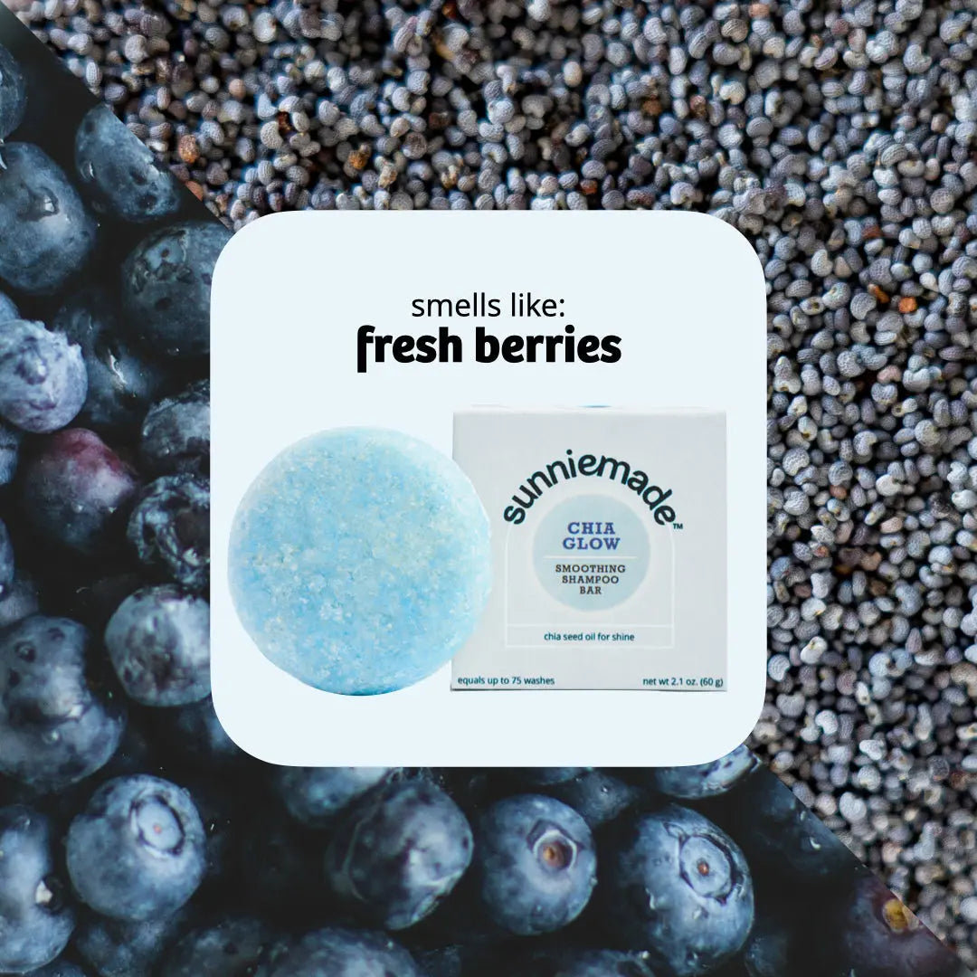 Sunniemade Chia Glow Smoothing Shampoo Bar Sunniemade
