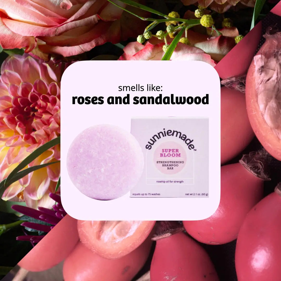 Sunniemade Super Bloom Strengthening Shampoo Bar Sunniemade