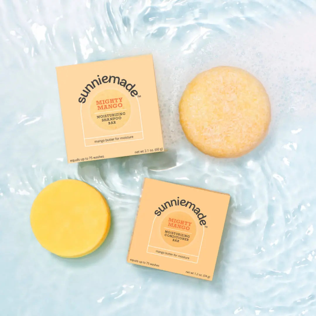 Sunniemade Mighty Mango Moisturizing Hair Conditioner Bar Sunniemade