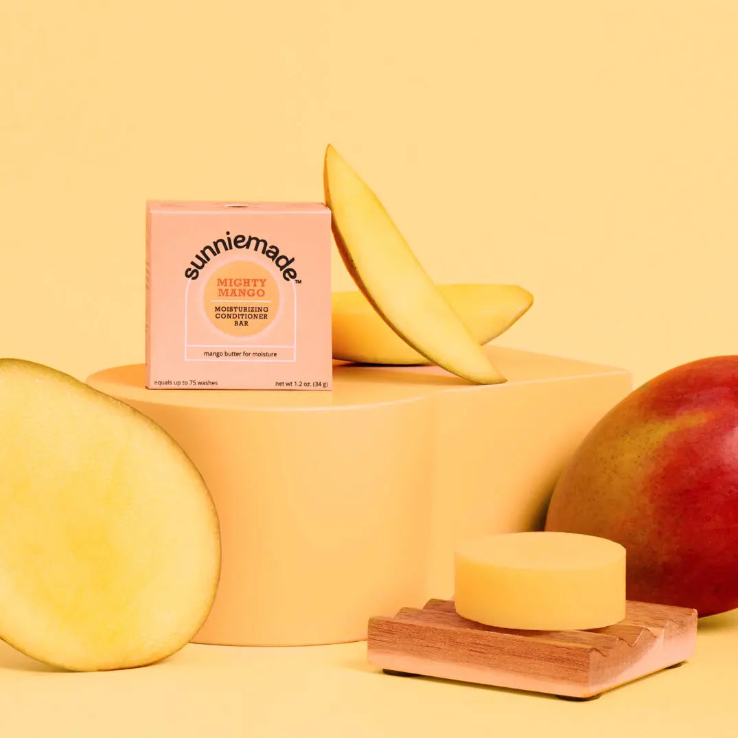 Sunniemade Mighty Mango Moisturizing Hair Conditioner Bar Sunniemade