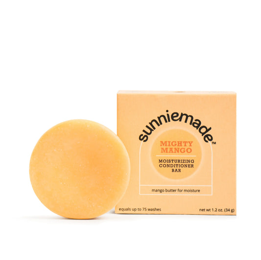 Sunniemade Mighty Mango Moisturizing Hair Conditioner Bar Sunniemade