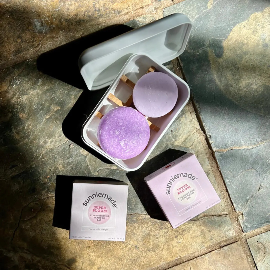 Sunniemade Super Bloom Strengthening Shampoo Bar Sunniemade