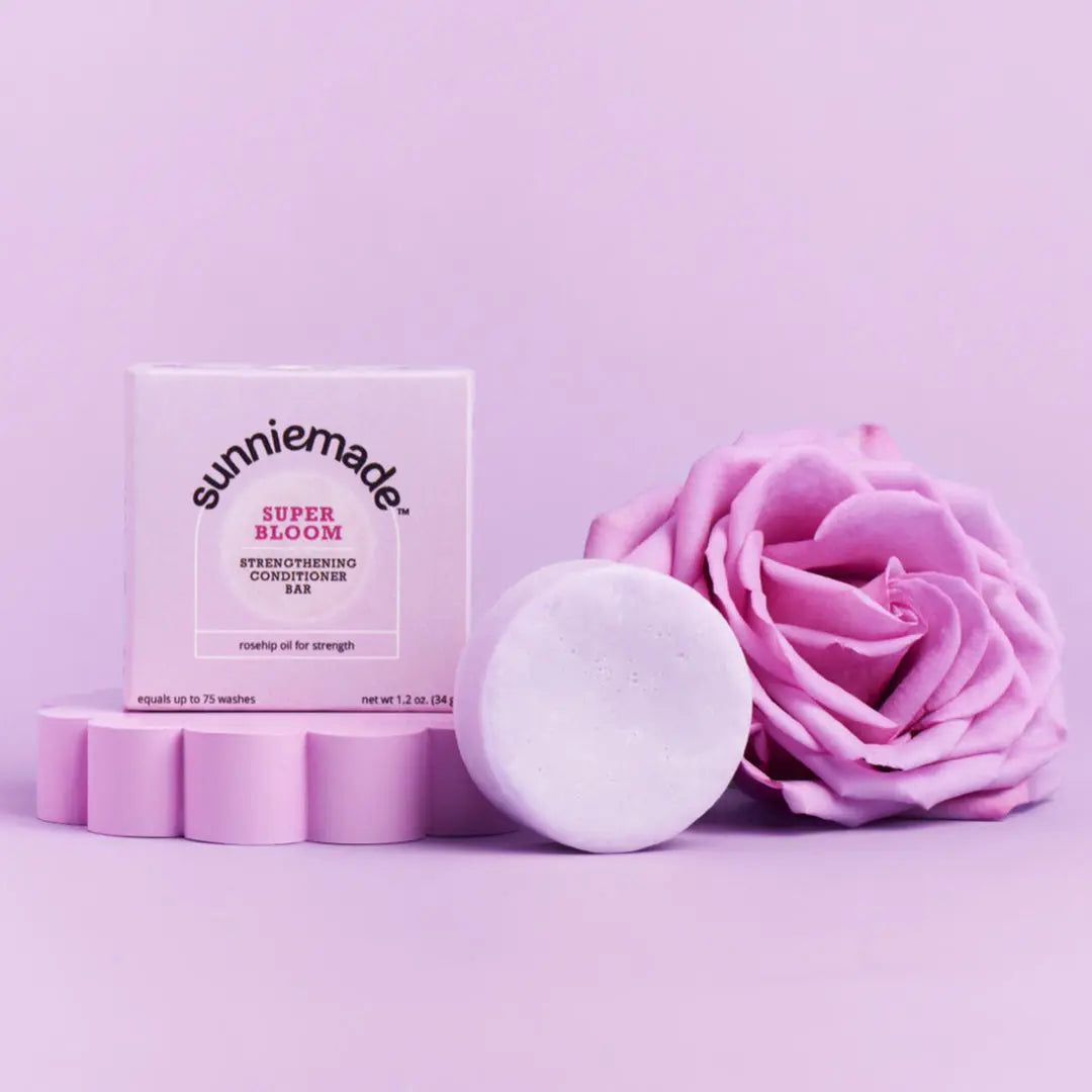 Sunniemade Super Bloom Strengthening Hair Conditioner Bar Sunniemade