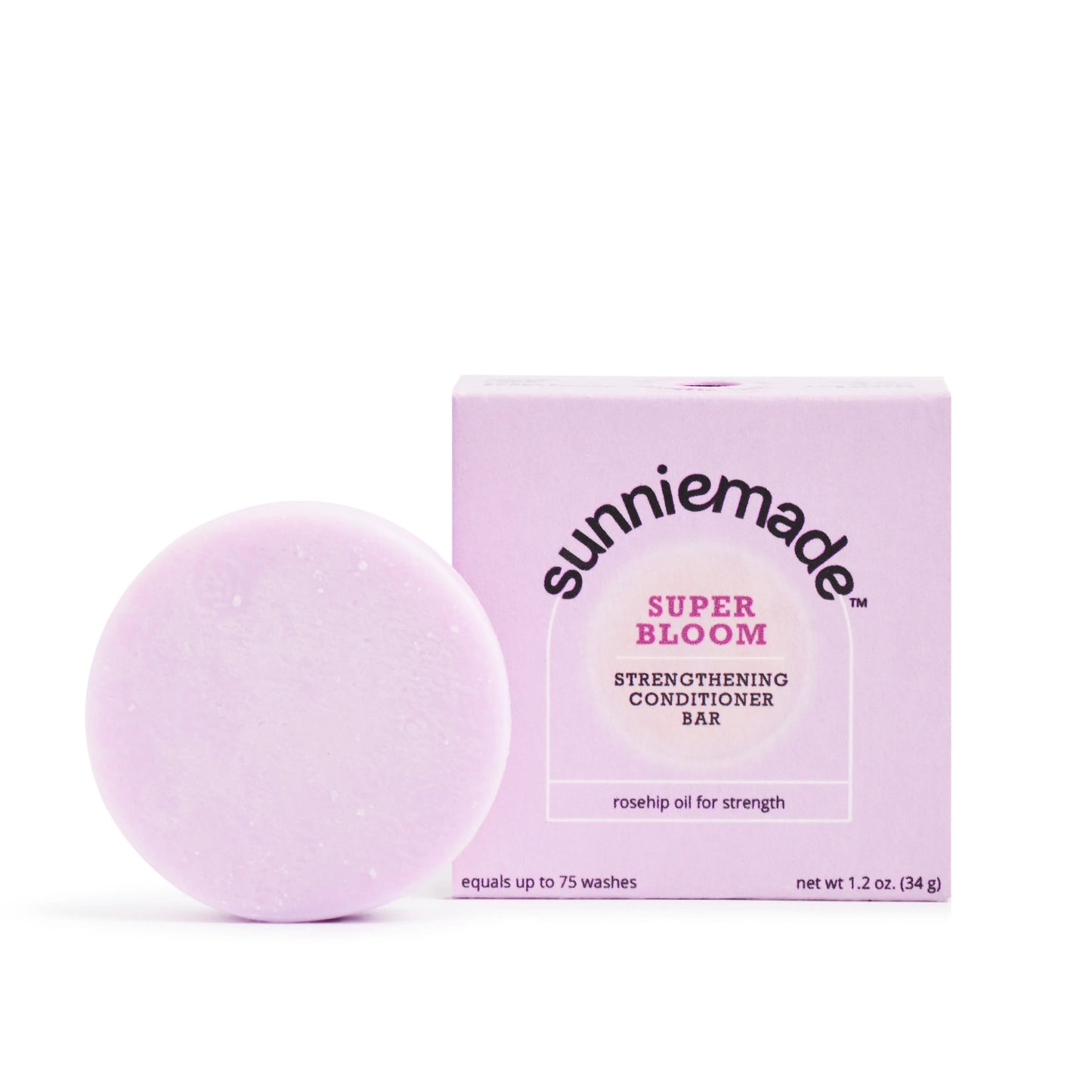 Sunniemade Super Bloom Strengthening Hair Conditioner Bar Sunniemade