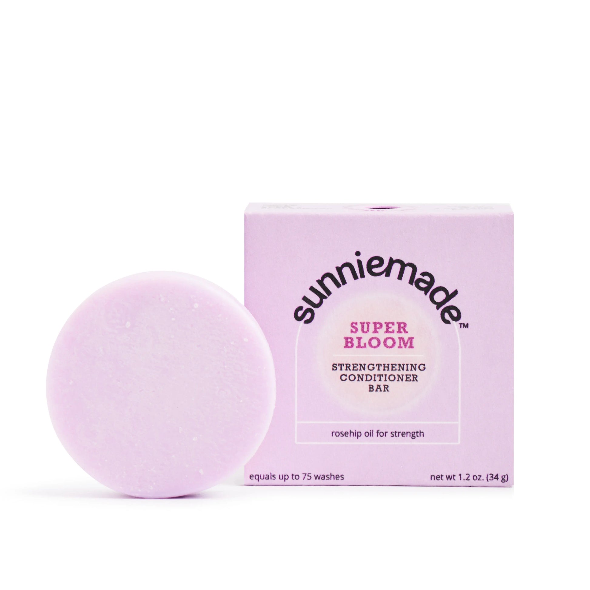Sunniemade Super Bloom Strengthening Hair Conditioner Bar Sunniemade