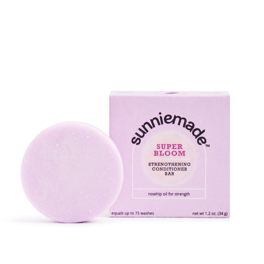 Sunniemade Super Bloom Strengthening Hair Conditioner Bar Sunniemade