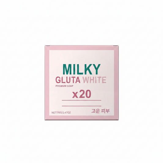 Gentle Exfoliating Milky Gluta White Soap Bar