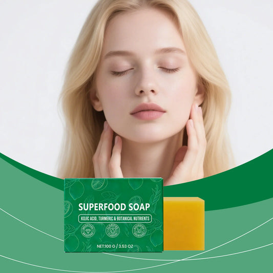 Natural Plant Extract Facial Soap - Mild Purifying for Skin Impurities, Gentle Oil Control & Silky Smooth Skin Feel