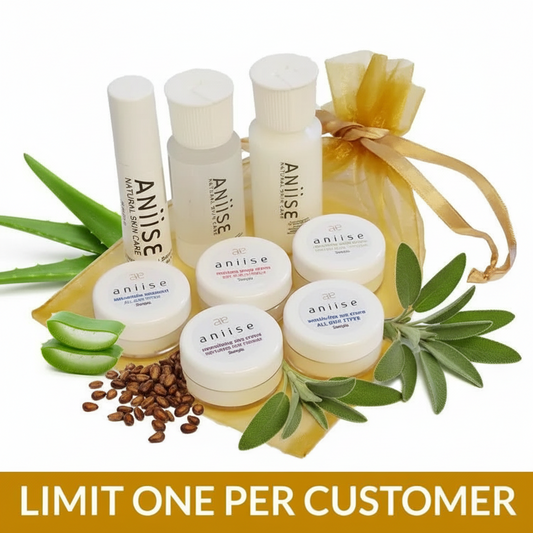 Aniise Organic Skin Care Sample Pack | Set of 8
